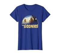 The Goonies Pirate Ship T-Shirt, Femme, Bleu Royal, XS