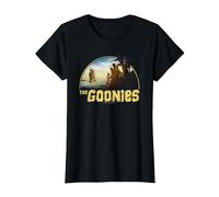 The Goonies Pirate Ship T-Shirt, Femme, Noir, XS
