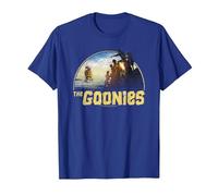 The Goonies Pirate Ship T-Shirt, Homme, Bleu Royal, XL