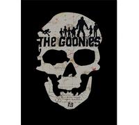 The Goonies - Poster encadré, Tête de mort PM9530 (45 cm x 35 cm) (Noir/Gris)