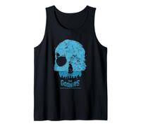 The Goonies Skull Blue Graphic Nostalgie Collectible Débardeur