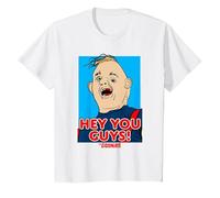 The Goonies Sloth Hey You Guys T-Shirt, Enfant, Blanc, 3 Ans