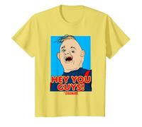 The Goonies Sloth Hey You Guys T-Shirt, Enfant, Citron, 6 Ans