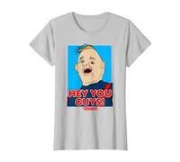 The Goonies Sloth Hey You Guys T-Shirt, Femme, Argent, XXL