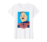 The Goonies Sloth Hey You Guys T-Shirt, Femme, Blanc, 3XL