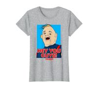 The Goonies Sloth Hey You Guys T-Shirt, Femme, Gris Chiné, XS