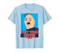 The Goonies Sloth Hey You Guys T-Shirt, Homme, Bleu Céleste, S