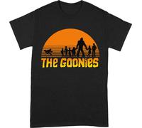 The Goonies - T-shirt homme/femme unie BI138 (L) (Noir/Orange)