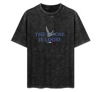 The Goose is Loose French Vodka Mens T-Shirt Unisex Black Top Tee XXL