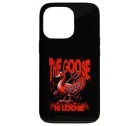 The Goose is Loose Funny Devil Halloween Coque pour iPhone 13 Pro