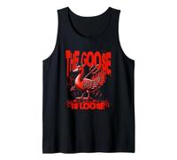 The Goose is Loose Funny Devil Halloween Débardeur