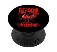 The Goose is Loose Funny Devil Halloween PopSockets PopGrip Adhésif