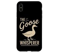 The Goose Whisperer Animal de Ferme Amusant pour Animal de Compagnie Coque pour iPhone XS Max