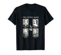 The Gothic Minds Poe Shelley Stoker Le Fanu Littérature T-Shirt