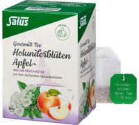 Thé Gourmet Salus aux fleurs de sureau, pomme, infusion de fruits, aromatisée 15X2 g