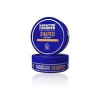 The Grafton Barber Shaped Hair Pomade - fini haute brillance avec fixation forte pour un style longue tenue. Recommandée par les meilleurs barbershops
