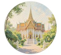 The Grand Palace of Bangkok Puzzle 1000 Pièces Educa Jouet en Bois Jeu D'Intelligence Décoration Intérieure Building Jeu Éducatif Challenge Toy Adultes & Enfants des 14 Ans 1000pcs (67.5x67.5cm)