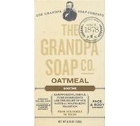 The Grandpa Soap Co. - Farine d'avoine de savon de barre de visage et de corps - 4.25 oz.