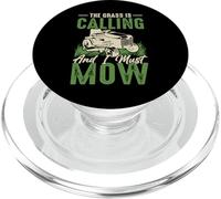 The Grass is Calling and I Must Mow PopSockets PopGrip pour MagSafe