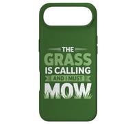 The Grass is Calling and I Must Mow Yard Work Humour Coque pour iPhone Air