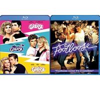 The Grease Trilogy & Footloose Collection: Grease/Grease 2/Grease Live & Footloose "2016" [Blu-Ray, 4-Disc Set] Region 1