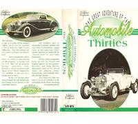 The Great Adventure Of The Automobile - The Thirties [VHS] [Import anglais]