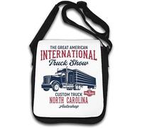 The Great American International Truck Show Big Trucks Sac à bandoulière Blanc