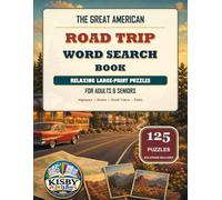 The Great American Road Trip Word Search Book: 125 Relaxing Large-Print Puzzles for Adults & Seniors