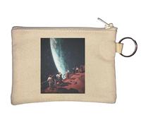 The Great Canyon of Outer Space Porte-monnaie Beige