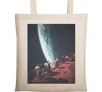 The Great Canyon of Outer Space Sac fourre-tout en coton naturel écologique Beige