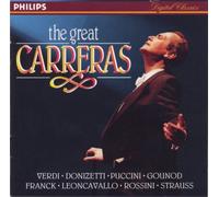 The Great Carreras : Verdi, Puccini, Rossini,