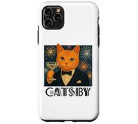 The Great Catsby - Parodie drôle de Chat rétro Coque pour iPhone 11 Pro Max