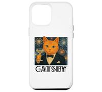 The Great Catsby - Parodie drôle de Chat rétro Coque pour iPhone 12 Pro Max