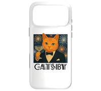 The Great Catsby - Parodie drôle de Chat rétro Coque pour iPhone 17 Pro Max