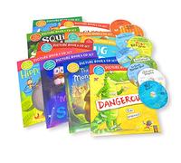 The Great Cheese Robbery and Other Stories Collection - 10 Books & CDs with Music & Sound Effects Set (Great Monster Hunt, Bug Bear, I'm Not Sleepy, Hippobottymus & MORE!)