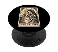 The Great Dane Mom Tarot Card PopSockets PopGrip Adhésif