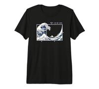 The Great Fibonacci Wave T-Shirt Haut de Gamme