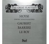 THE GREAT FLAUTISTS/DEBUSSY:SONATA ENCORES［マルセル・モイーズ］[マルセル・モイーズ][LP盤]