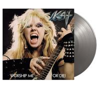 The Great Kat 'Worship Me Or Die' LP 180g Vinyle Argenté - Nouveau et Scellé