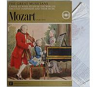 The Great Musicians - The Great Musicians - No. 2 - Mozart (Part One) - 10" LP 1969 - Fabbri & Partners TGM-02-093 - Italian Press