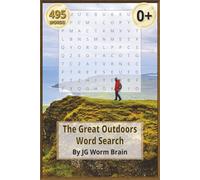 The Great Outdoors Word Search Puzzle: Word Search with Easy-to-Read Print about Tents, Camps, Trails and More | 6x9 inches, 110 pages, 50+ Puzzles| Gift for vacations, holidays and any free time.