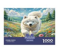 The Great Pyrenees Puzzle 1000 Pièces Cadeau Unique Jeu Éducatif Challenge Toy À De Qualité Supérieure Peinture Art pour Adultes Enfants 70x50cm/1000pcs