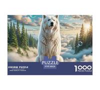 The Great Pyrenees, Puzzle 1000 Pièces, Images Détaillées Et Colorées, Idéal pour Collection Ou Cadeau Spécial, pour 8 Ans Et Plus, Pet, 38x26cm/1000pcs