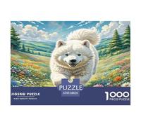 The Great Pyrenees Puzzles 1000 Pièces Cadeau Unique Jeu Éducatif Challenge Toy À De Qualité Supérieure Peinture Art pour Adultes Et Enfants À Partir De 14 Ans 38x26cm/1000pcs