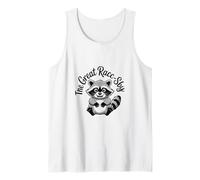 The Great Racc-Sby Funny Trash Panda Raccoon Meme Débardeur