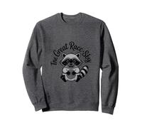 The Great Racc-Sby Funny Trash Panda Raccoon Meme Sweatshirt