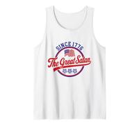 The Great Satan Funny Political Satire America Dark Humour Débardeur