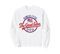 The Great Satan Funny Political Satire America Dark Humour Sweatshirt
