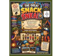 The Great Snack Sneak: A Summer Camp Mystery Logic Puzzle Book for Kids Ages 8-10