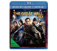 THE GREAT WALL 3D (MATT DAMON, ANDY LAU, WILLEM DAFOE,...) 2 BLU-RAY NEUF